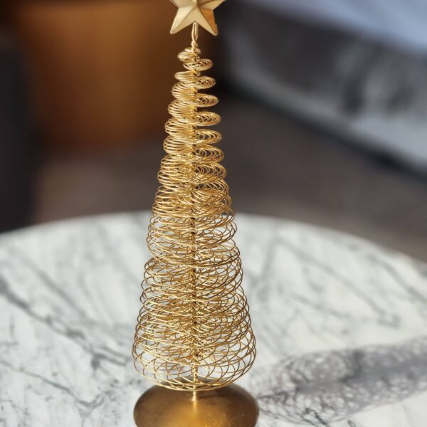 Metal christmas tree antique