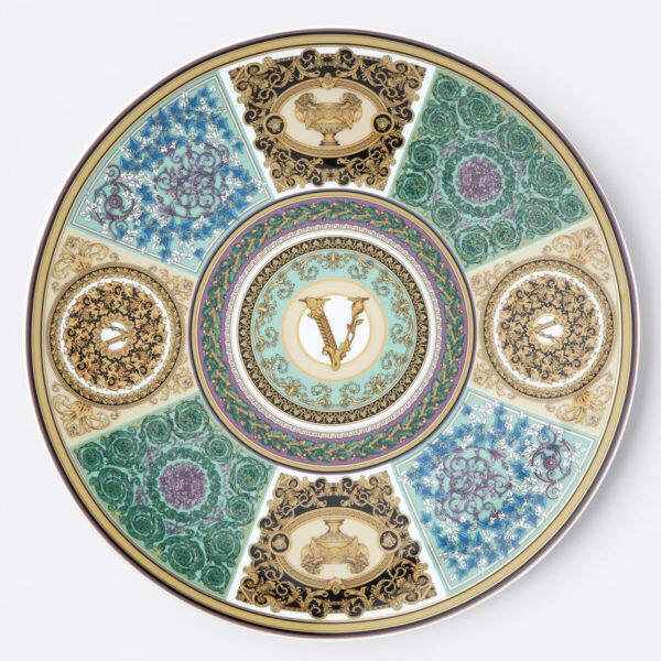 BAROCCO MOSAIC CHARGER PLATE 33 CM...