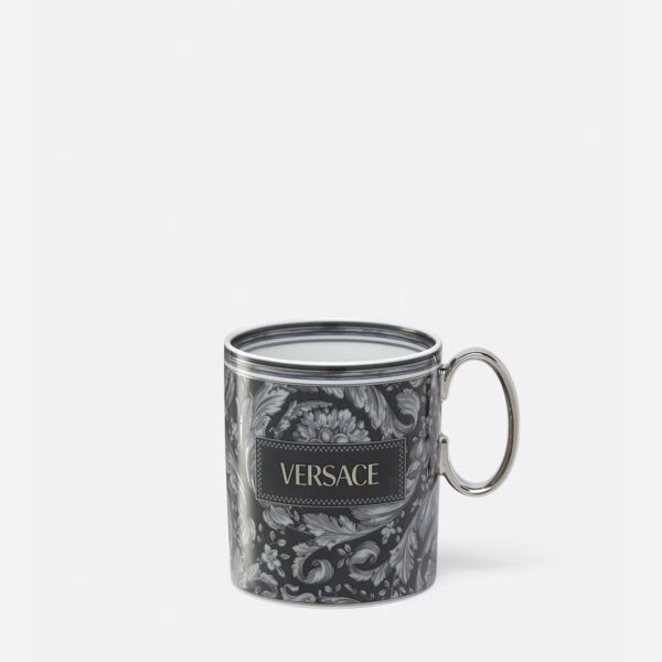 BLACK BAROCCO MUG