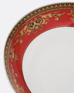 MEDUSA RED DEEP PLATE 21,5 CM...