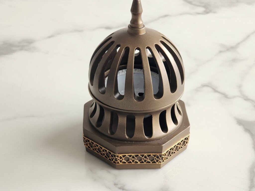 CLASSIC QUBBA INCENSE BAKHOOR BURNER – BRONZE