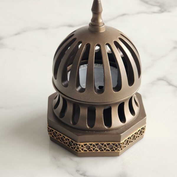 CLASSIC QUBBA INCENSE BAKHOOR BURNER – BRONZE