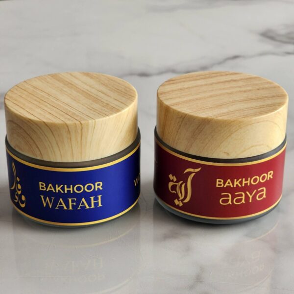 BAKHOOR WAFAH (BLUE) & BAKHOOR ‘AAYA’ (MAROON) COMBO