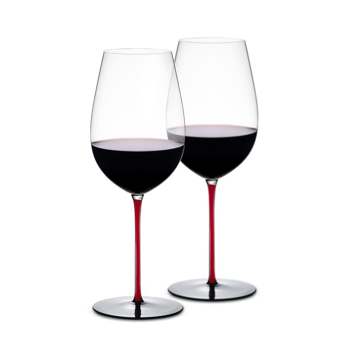 Red wine glass